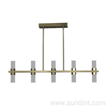 LED ALTURAS GOLD Light linear Chandeliers